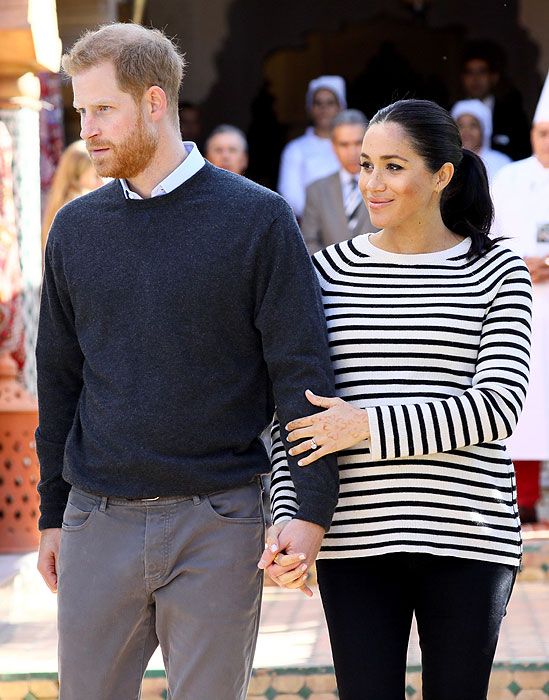 Meghan Markle and Prince Harry in Morocco