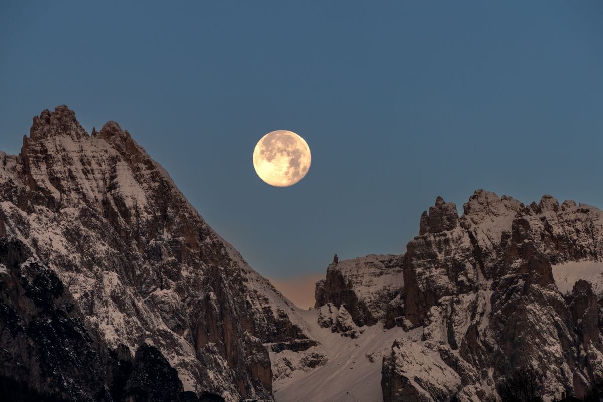 Snow Moon in February