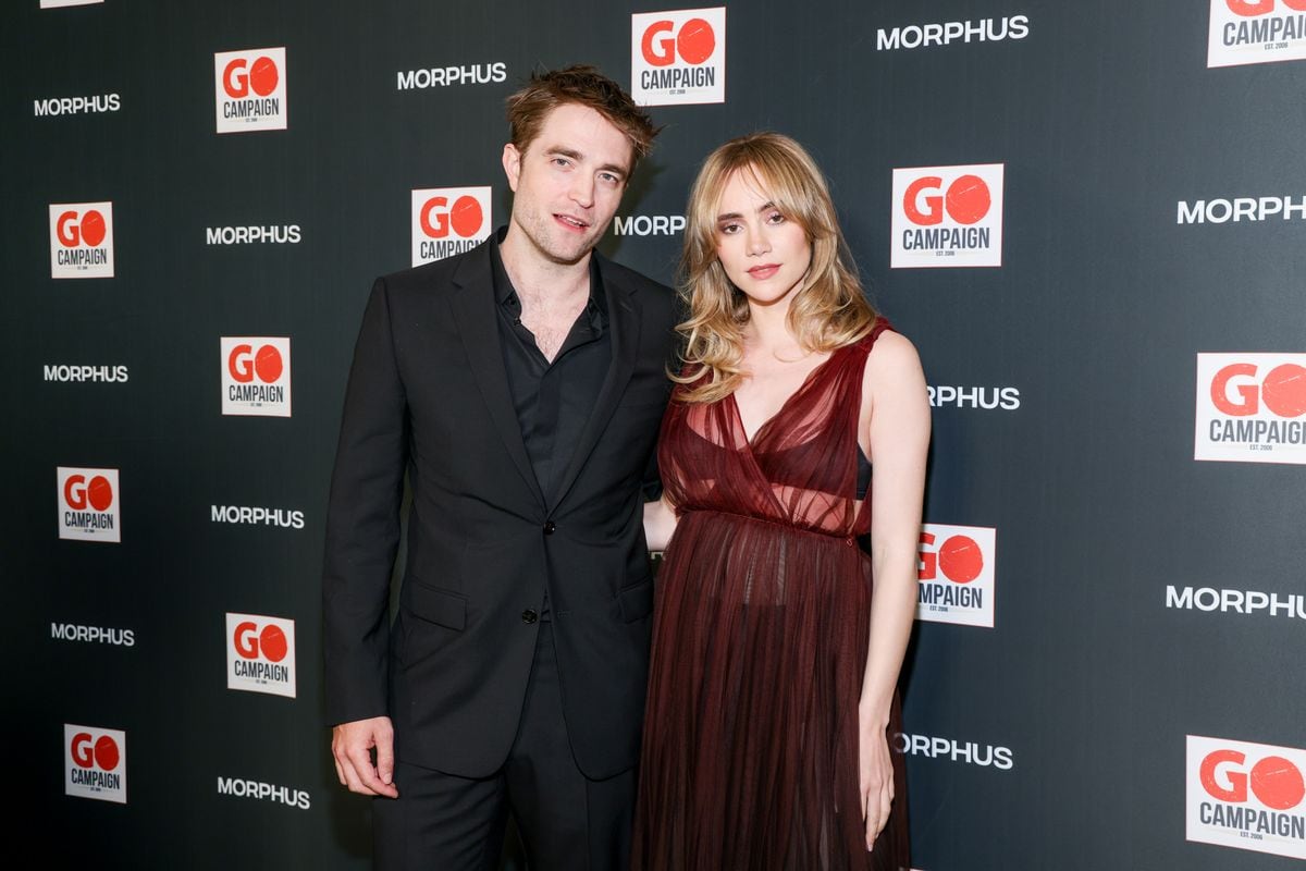 Robert Pattinson and Suki Waterhouse at the GO Campaign 