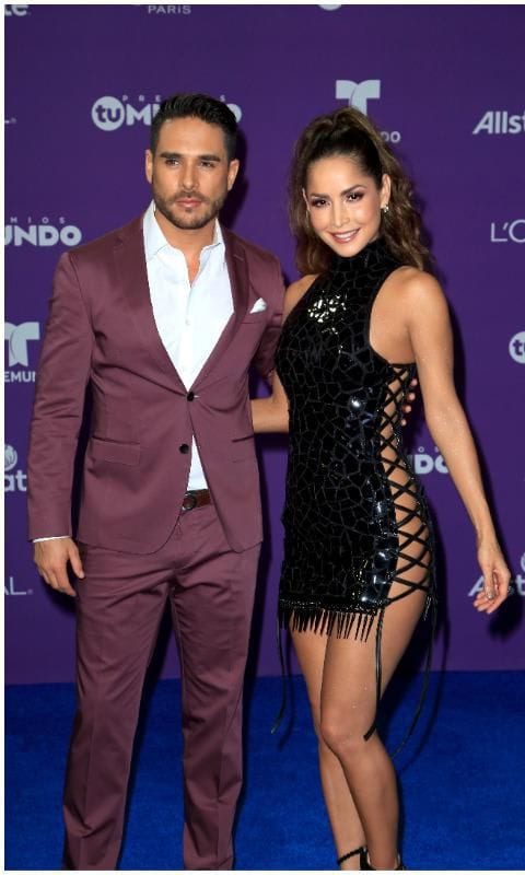 Carmen Villalobos y Sebastian Caicedo amor en las redes