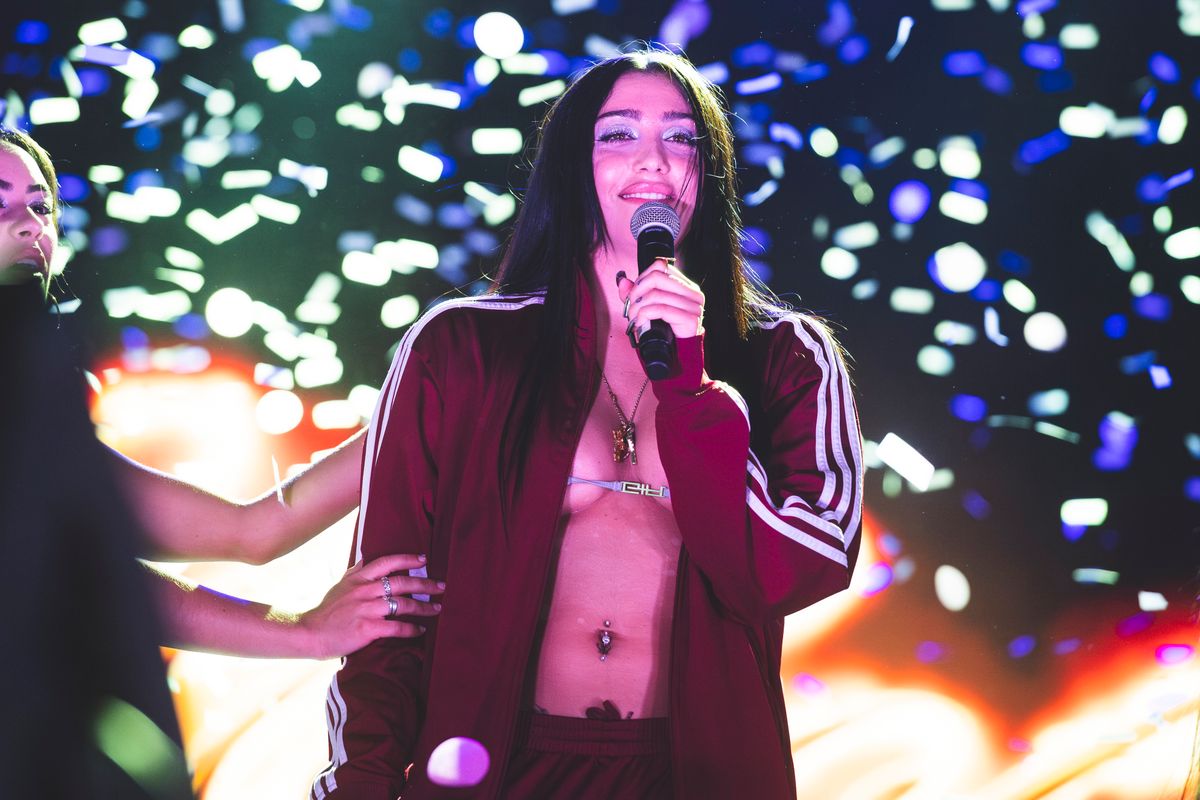 Lourdes Leon, aka Lolahol, performs in concert during the Brava Madrid Music Festival 2023 at Ifema 