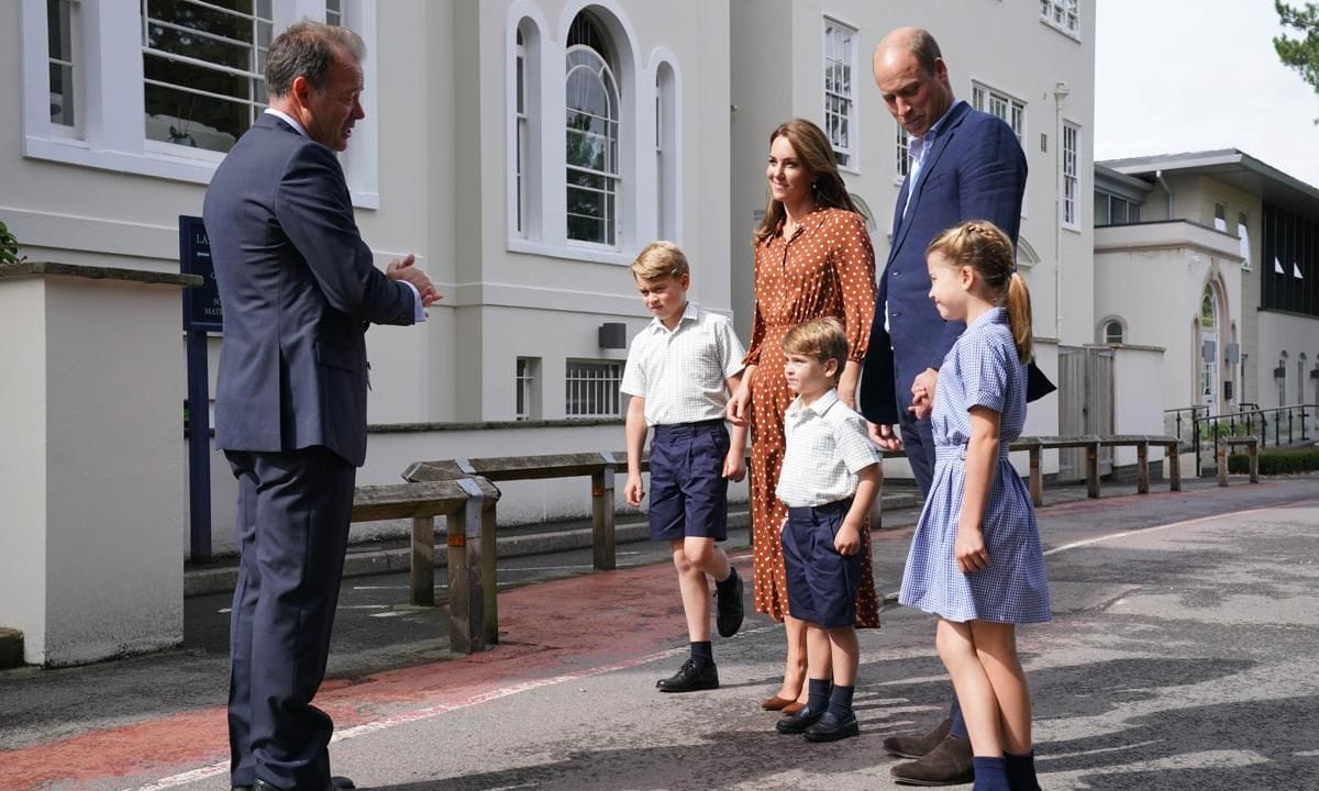 Prince George, Princess Charlotte and Prince Louis are all students at Lambrook