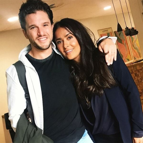 Salma Hayek and Kit Harington together for The Eternals