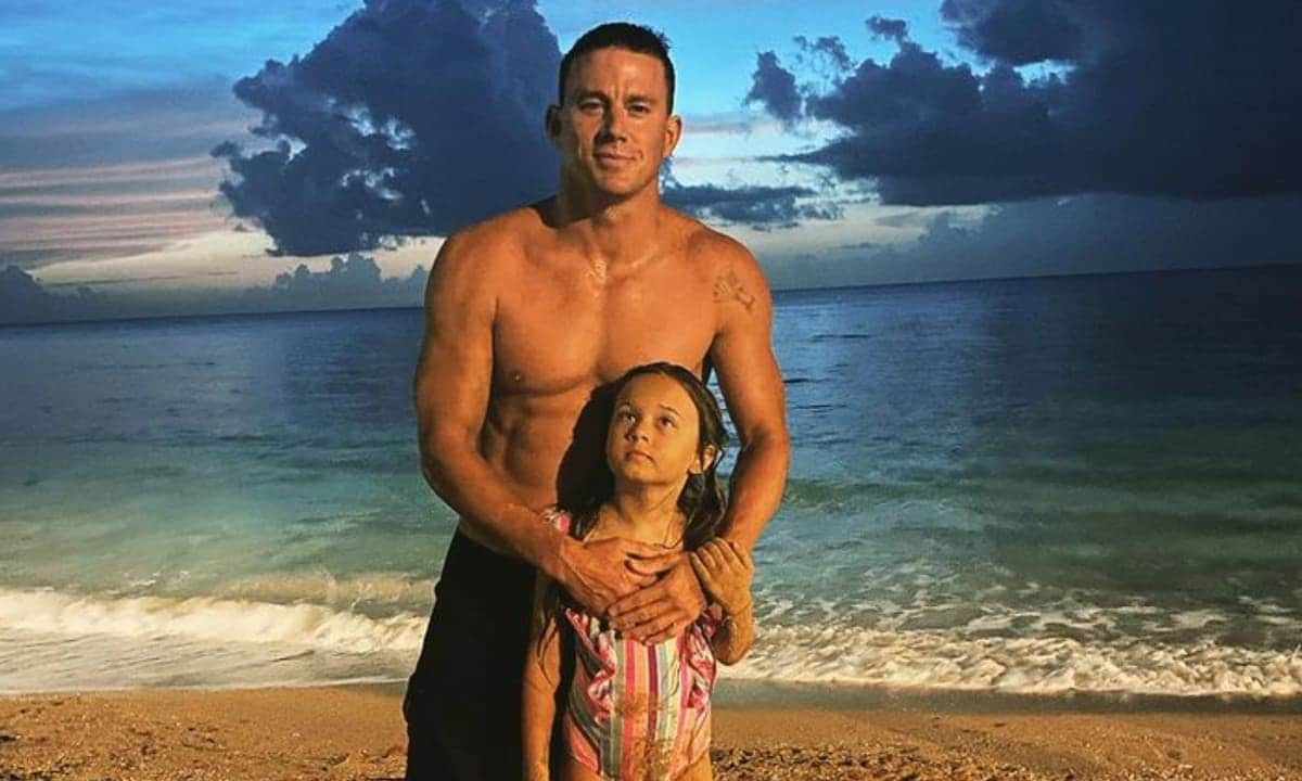 Channing Tatum with his daughter Everly