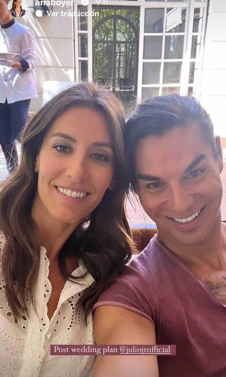 Ana Boyer and Julio Iglesias Jr.