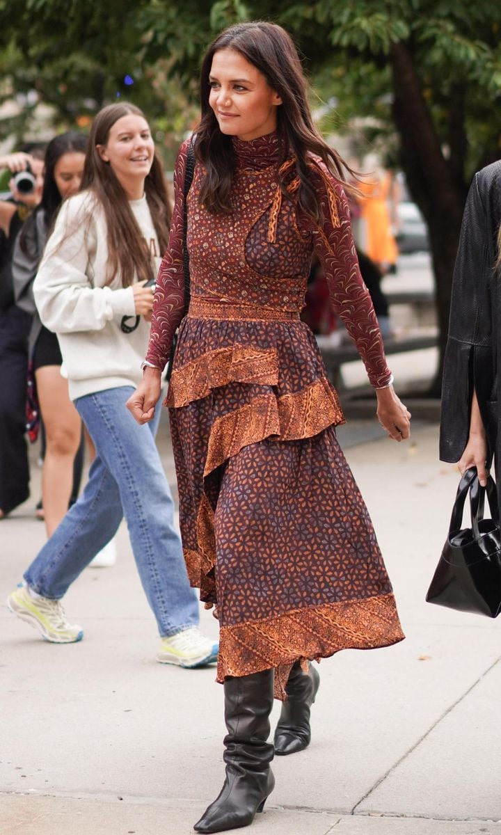 Katie Holmes NYFW