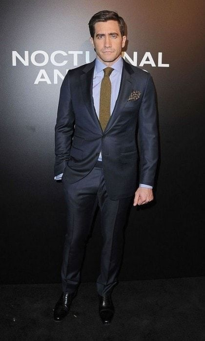 November 11: Jake Gyllenhaal took his style very seriously on the carpet for <i>Nocturnal Animals</i> at the Hammer Museum in Westwood, California.
Photo: FilmMagic