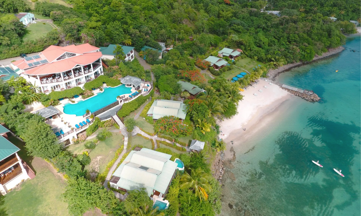 Calabash Cove Resort and Spa is one of the most popular all-inclusive, adults-only boutique hotels in Saint Lucia