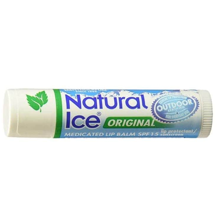 Natural Ice Medicated Lip Balm by Mentholatum