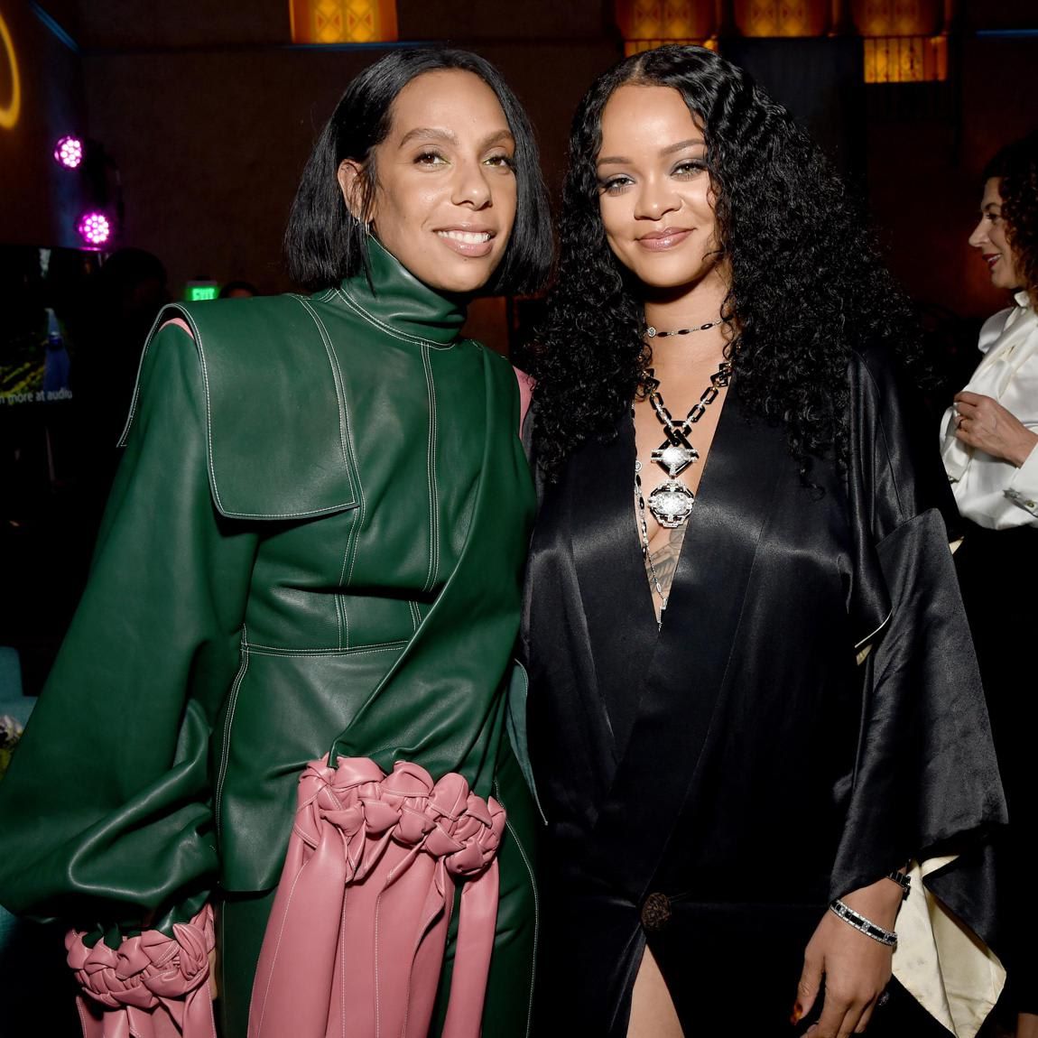 Melina Matsoukas with Rihanna at Queen & Slim L.A. premiere