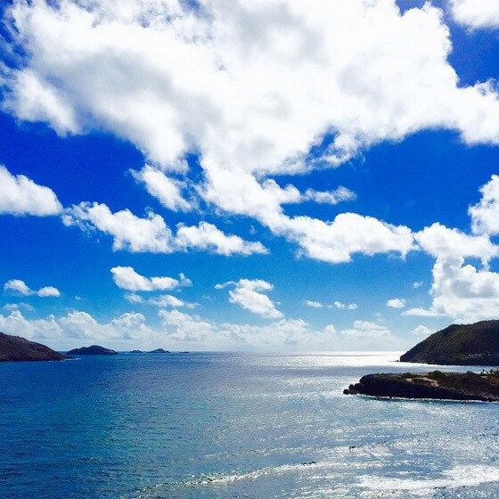 Kim captured the 'heavenly' view of the island.
Photo: Instagram/@kimkardashian