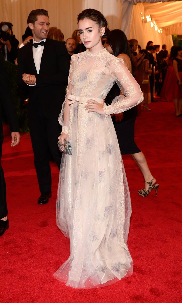 Lilly Collins Met Gala