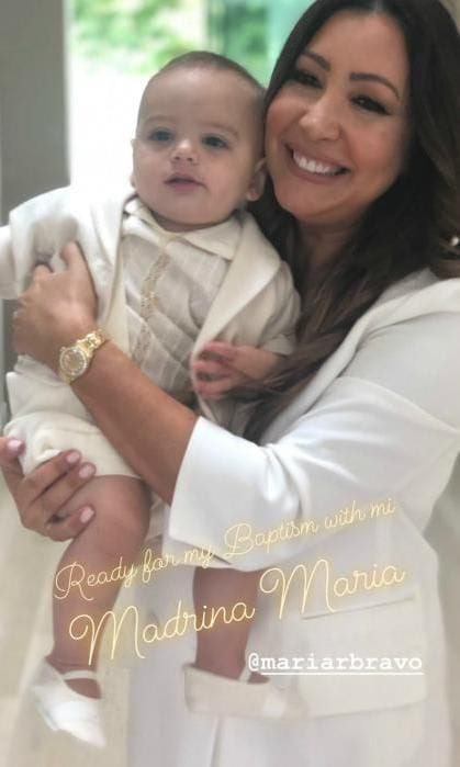 Eva Longoria's baby Santiago party