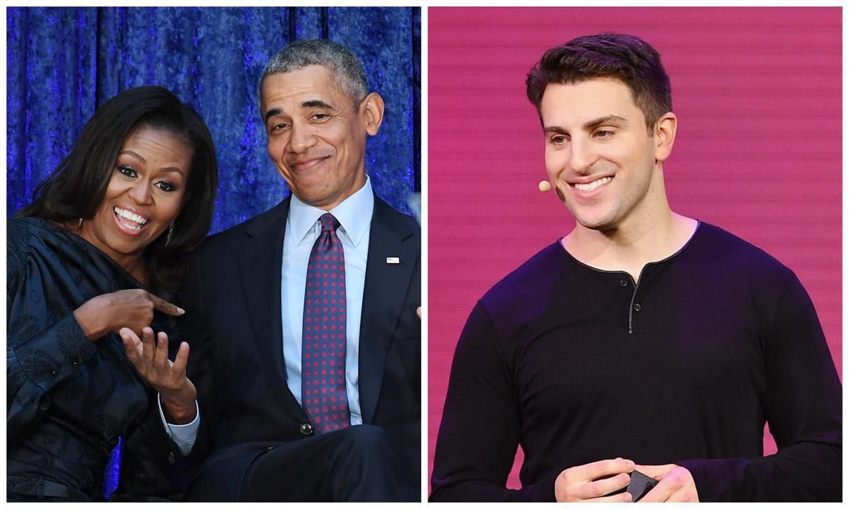 Michelle Obama, Barack Obama and Brian Chesky lead an initiative to support college students with travel