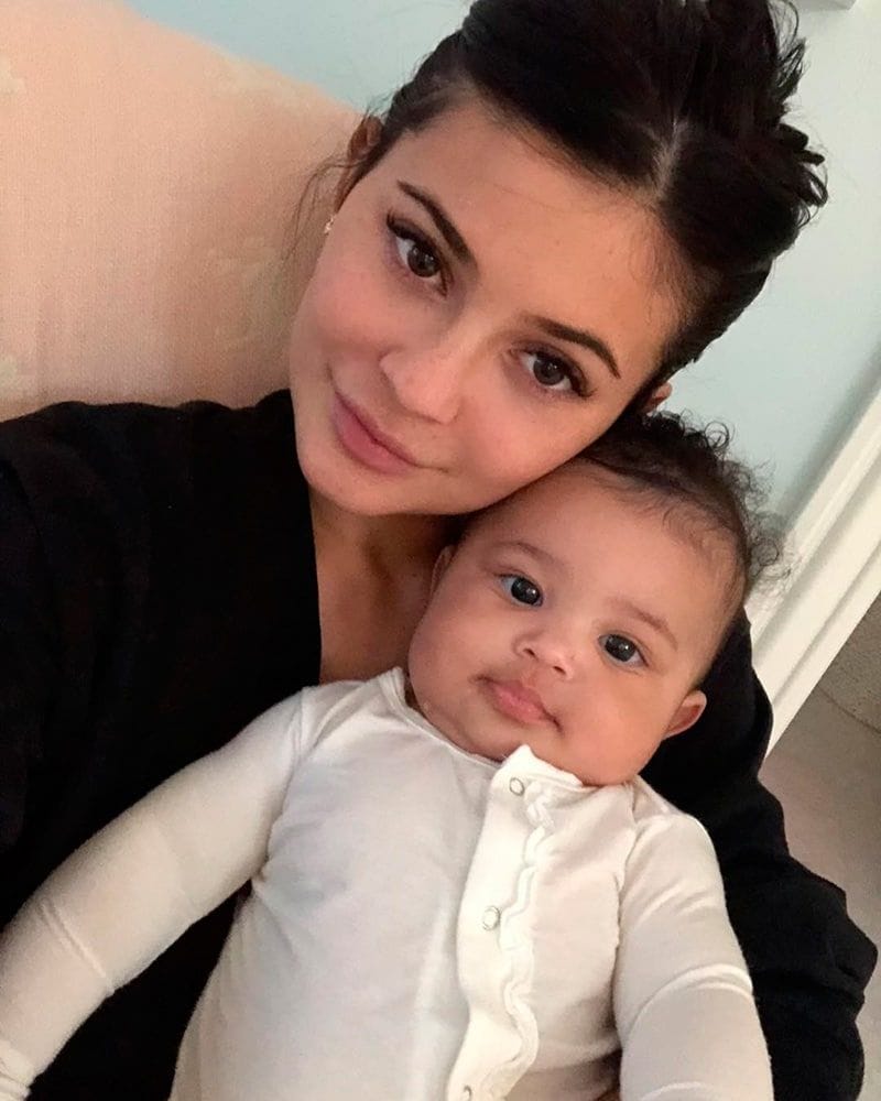 Kylie and Stormi Jenner