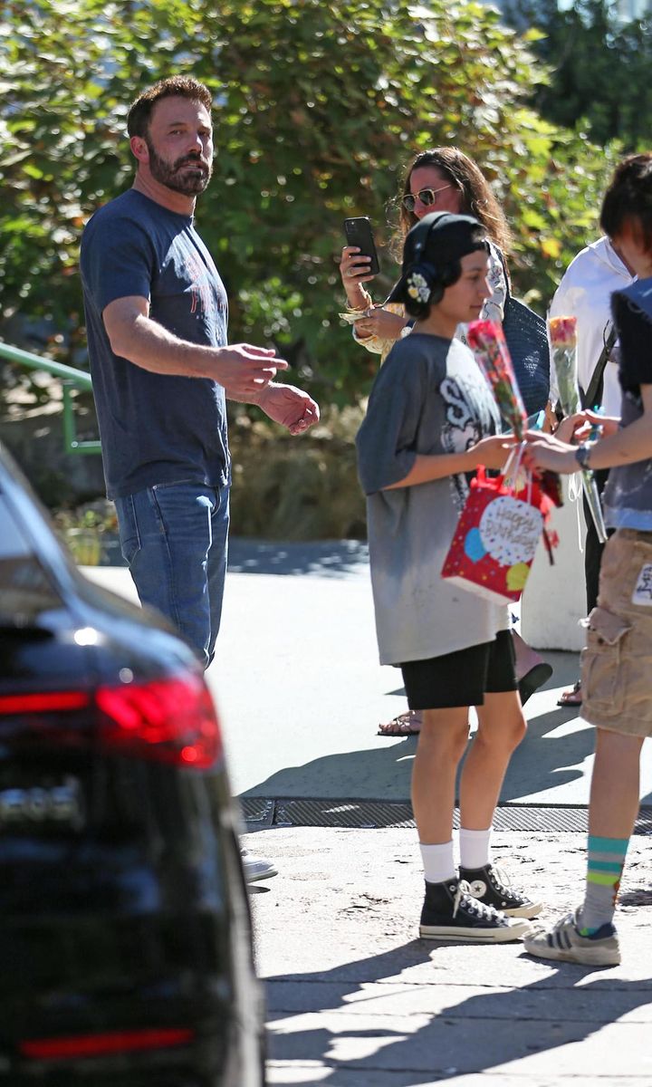 Ben Affleck and his kids