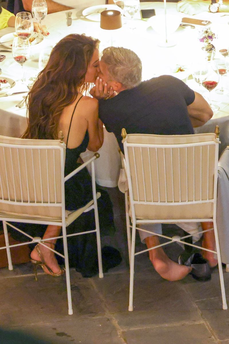 George Clooney and Amal were seen enjoying a romantic time at Villa D'Este, the luxurious lakeside resort in Italy.