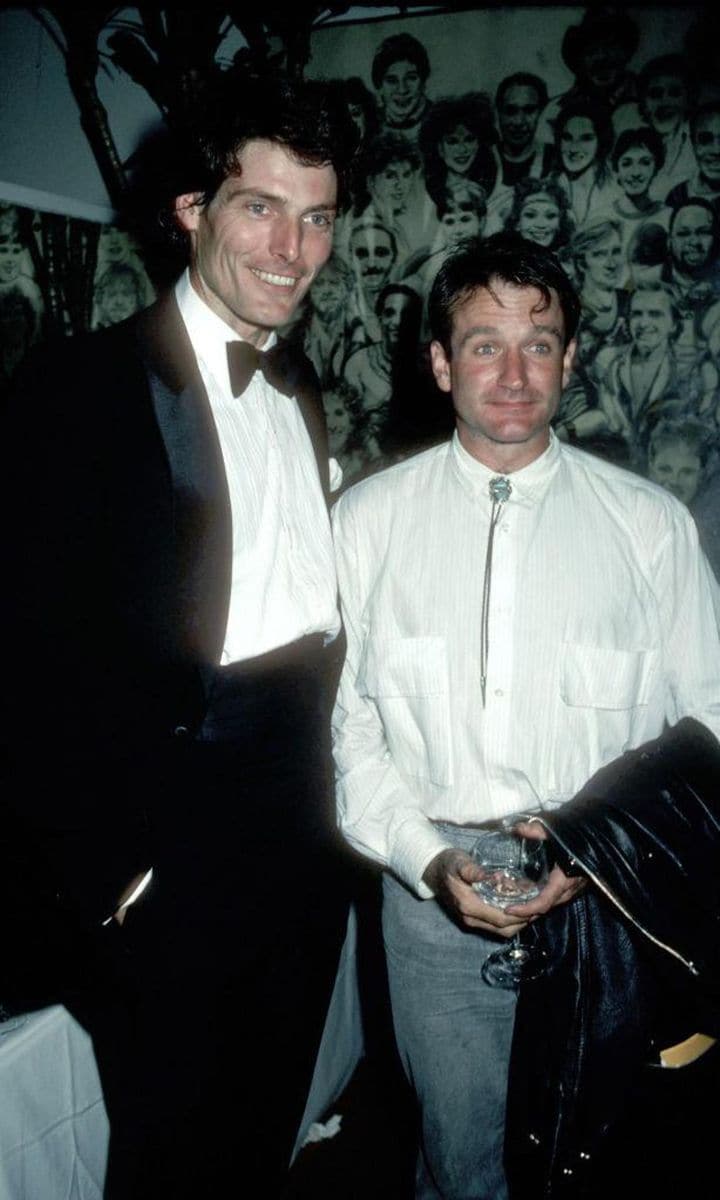 Christopher Reeve and Robin Williams