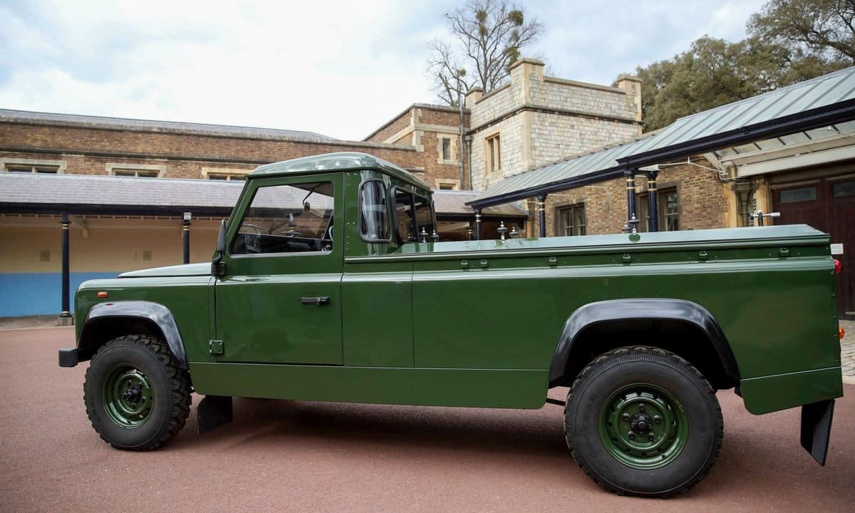 Prince Philip's Custom-Made Land Rover Hearse Unveiled For The First Time