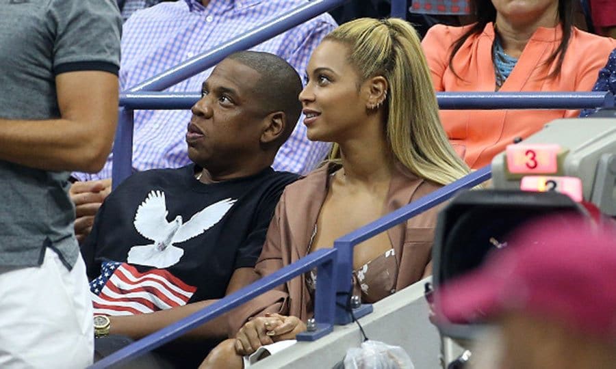 <a href="https://us.hellomagazine.com/tags/1/beyonce/"><strong>Beyonce</strong></a> & <a href="https://us.hellomagazine.com/tags/1/jay-z/"><strong>Jay Z</strong></a> looked enthralled as they supported their pal <a href="https://us.hellomagazine.com/tags/1/serena-williams/"><strong>Serena Williams</strong></a> on September 1.
Photo: Getty Images