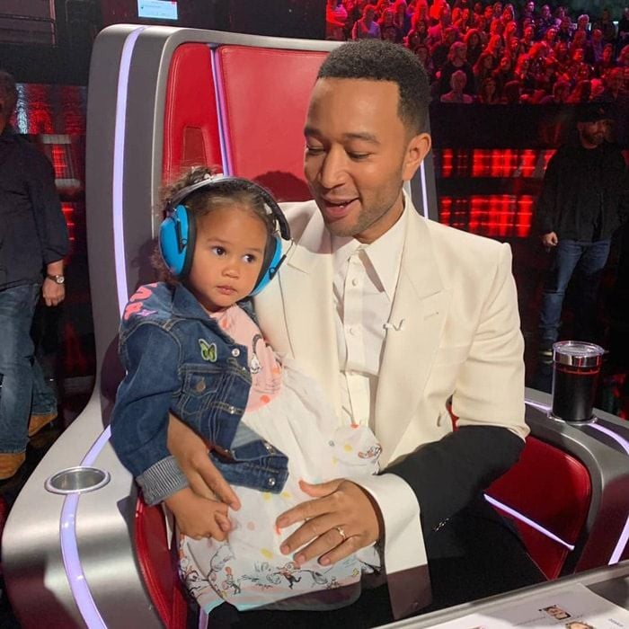 John Legend and Luna 