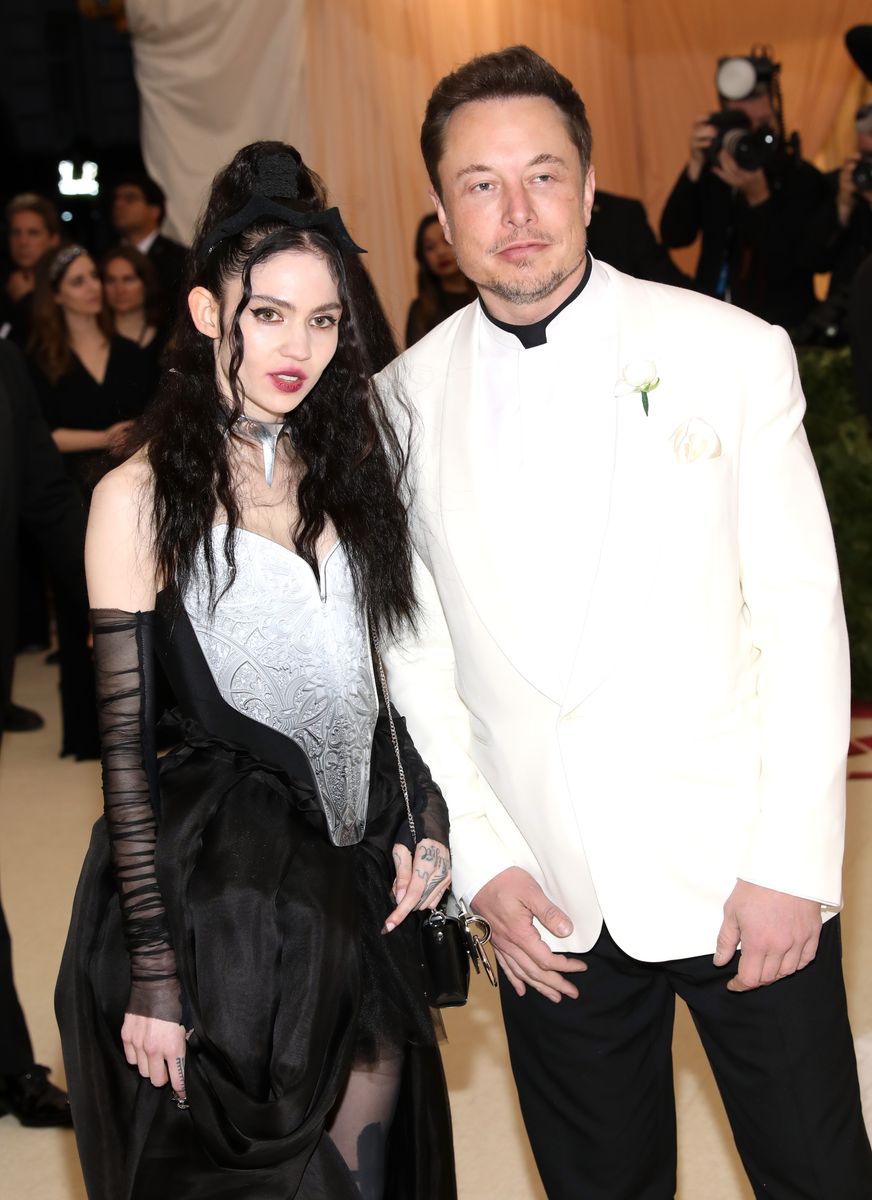 Grimes and Elon Musk