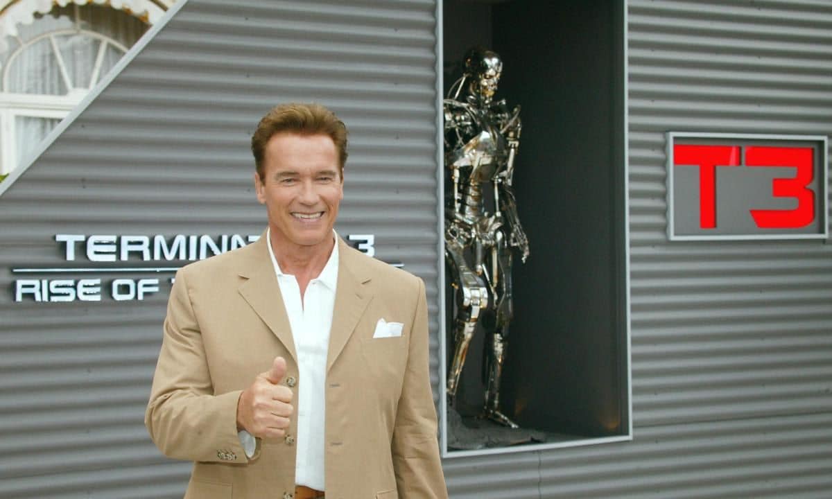 "Terminator 3" Photocall at the 56th Cannes Film Festival