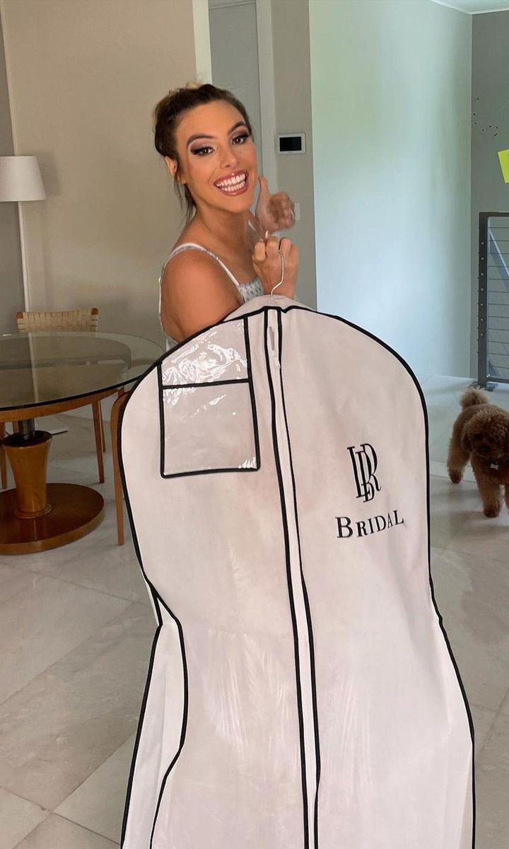 Lele Pons y su vestido de novia