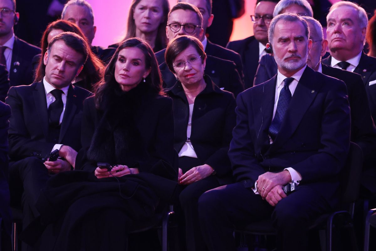 Kings Felipe and Queen Letizia join global leaders to mark Auschwitz 80th anniversary