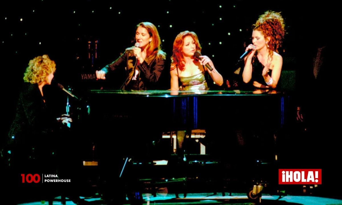 Carole King, Celine Dion, Gloria Estefan, Shania Twain  At VH1 Divas Live. April 14, 1998