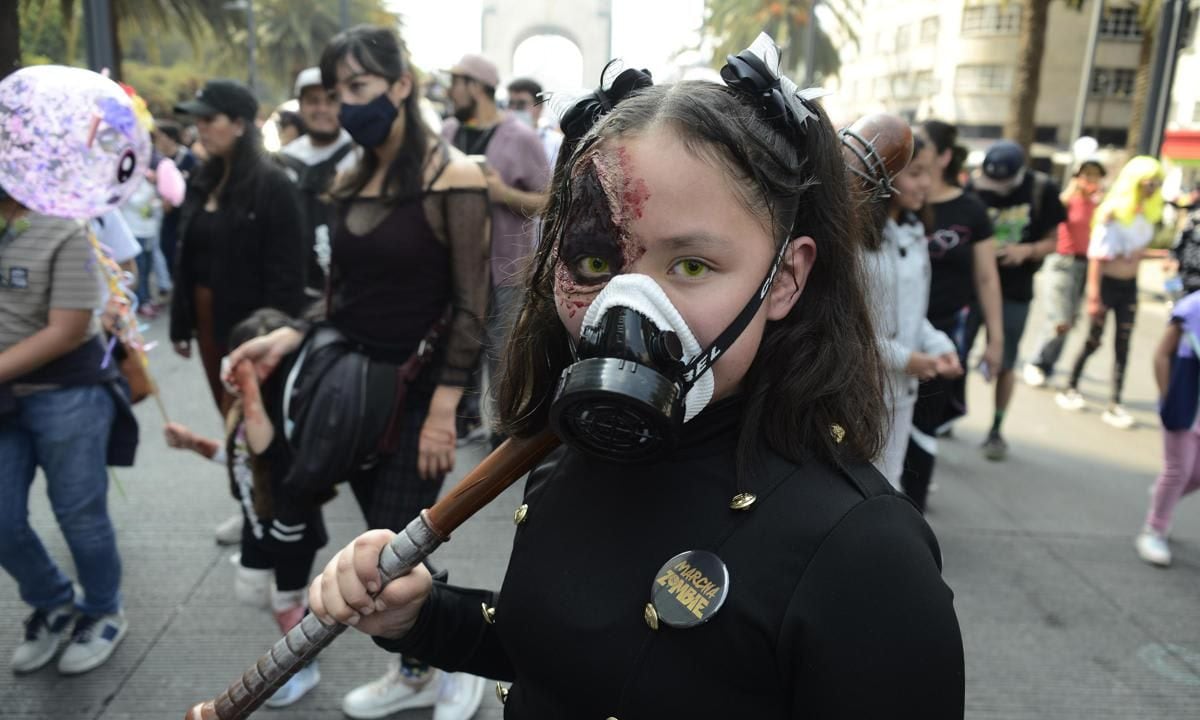 Mexico's 15th annual Zombie Walk