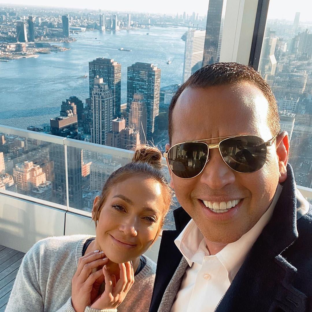 Jennifer Lopez and Alex Rodriguez