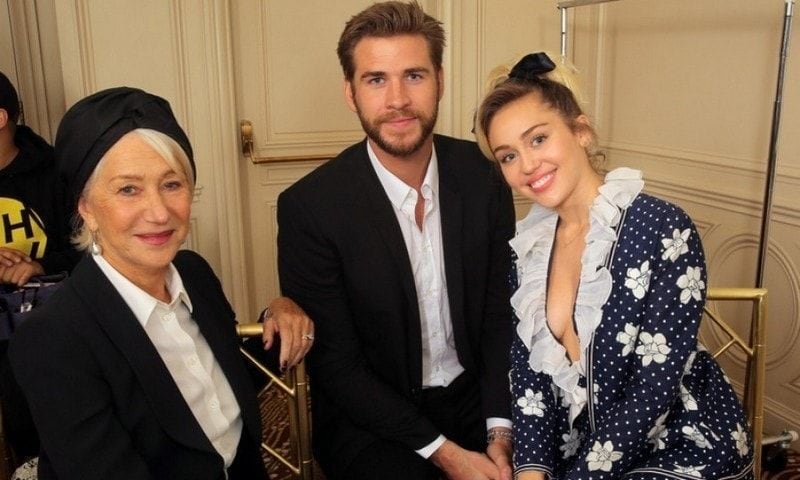 October 14: During the moving day, Miley was honored for her work with the Happy Hippie Foundation and Helen Mirren on behalf of the The Stuttering Association for the Young.
Photo: Chelsea Lauren/Variety/REX/Shutterstock