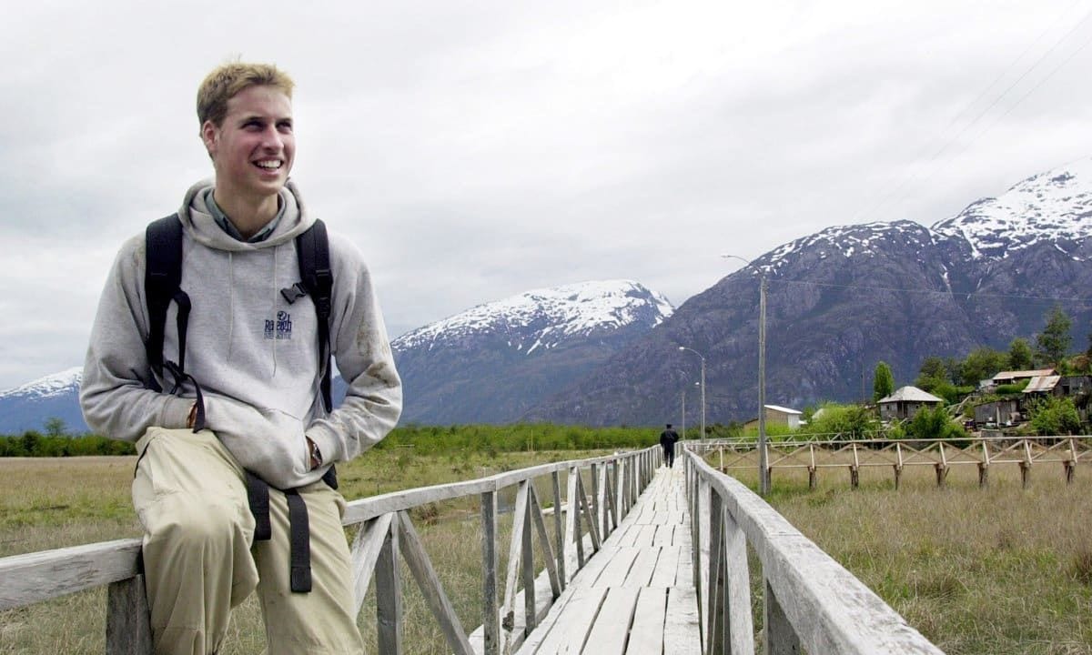 The Duke of Cambridge spent time volunteering in Chile during his gap year