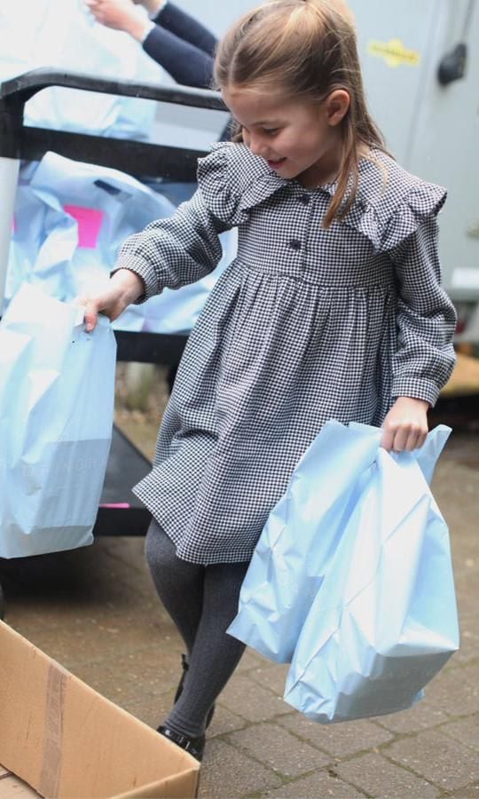 Princess Charlotte volunteers in new photos released to celebrate her 5th birthday