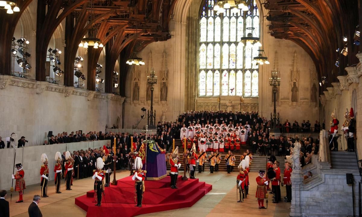 On Sept. 19, the lying-in-state will end and the Queen's coffin will be taken in procession from the Palace of Westminster to Westminster Abbey, where the state funeral will take place.