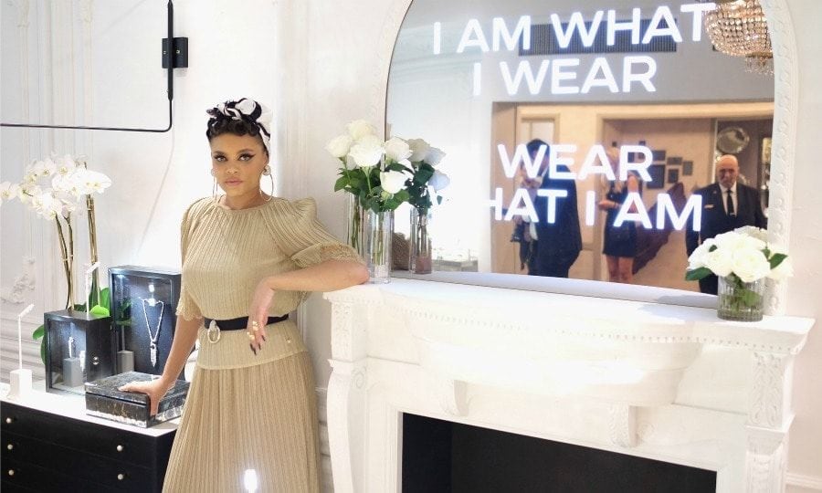 Andra Day sang, in style, during the CHANEL Fine Jewelry dinner at The Jewel Box, Bergdorf Goodman.
Photo: WireImage