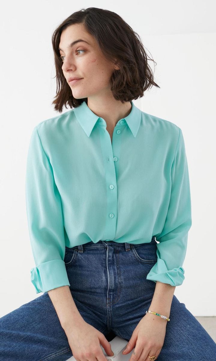 Silk Crepe Shirt by And Other Stories