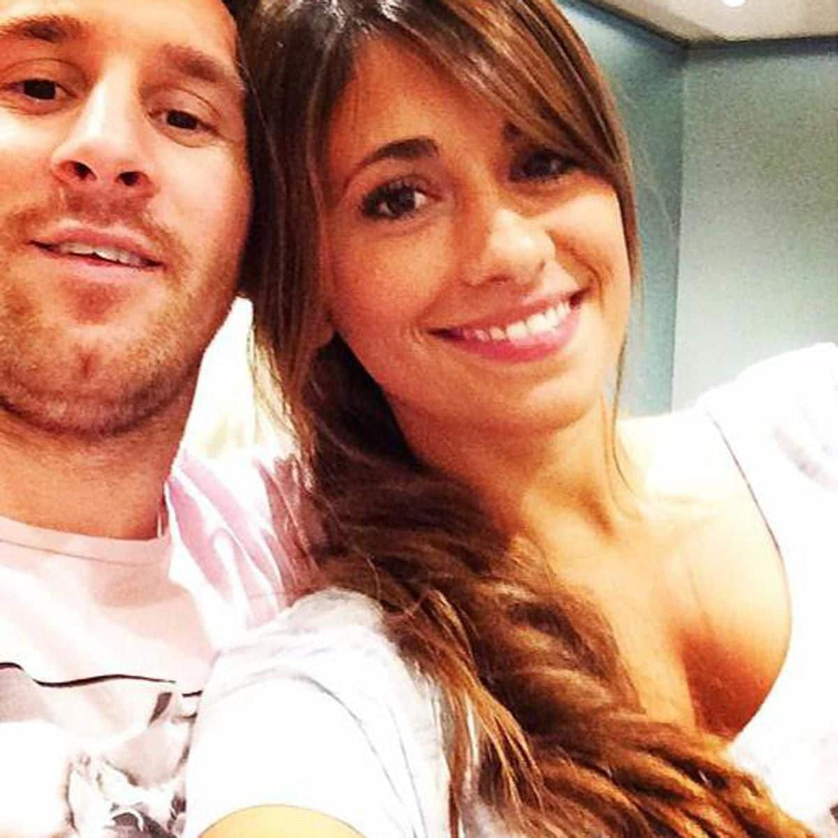 Lionel Messi y Antonela Roccuzzo