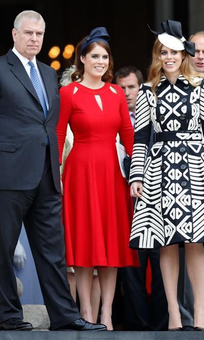 Prince Andrew is Princess Eugenie and Princess Beatrice's father