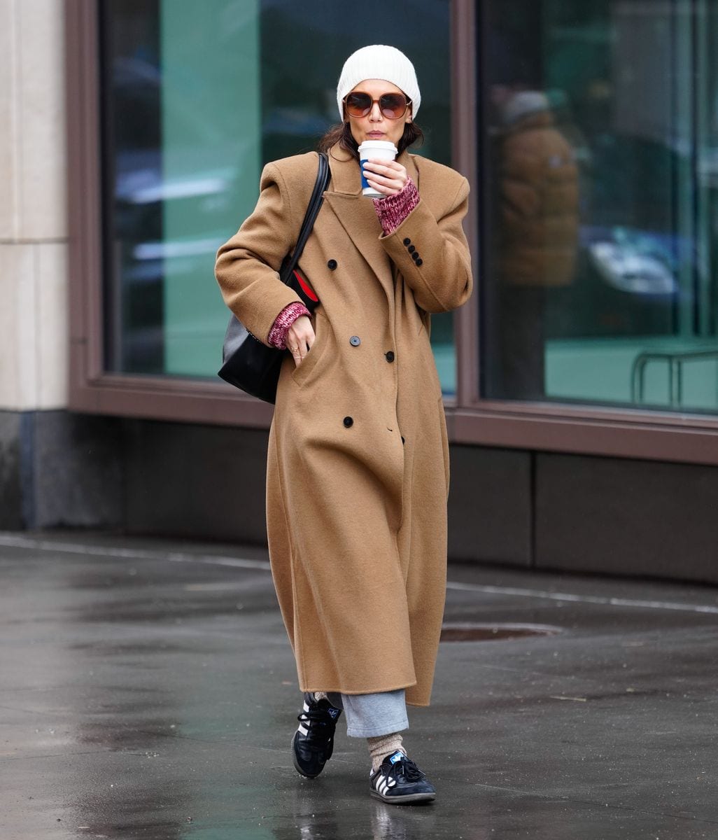 NEW YORK, NEW YORK - JANUARY 07: Katie Holmes is seen on January 07, 2024 in New York City. (Photo by Gotham/GC Images)