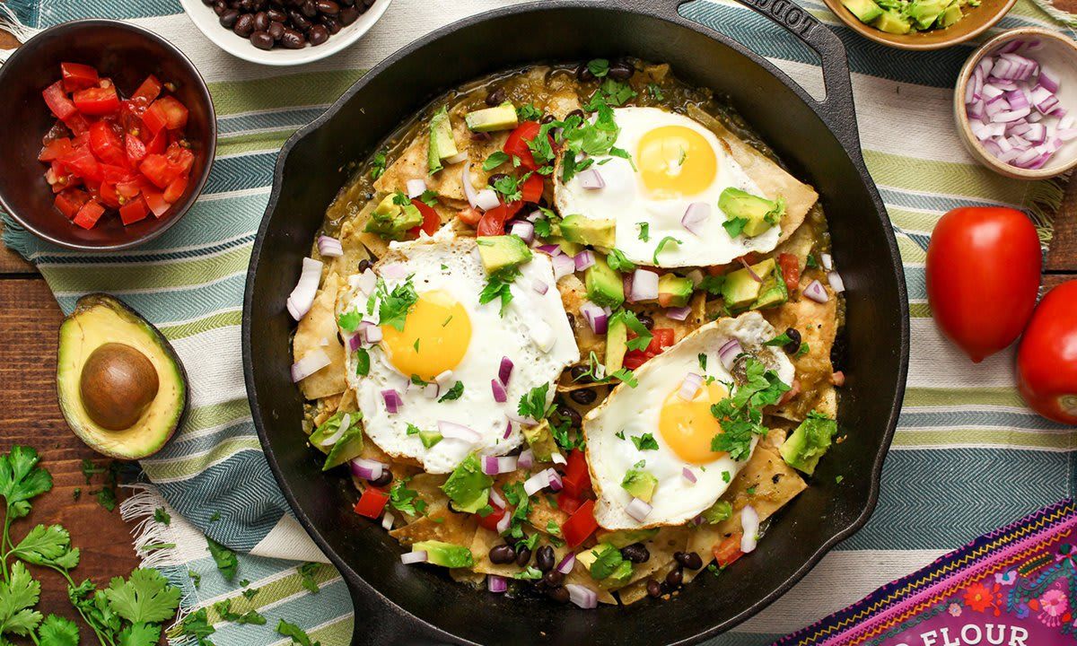 Chilaquiles recipe from Siete