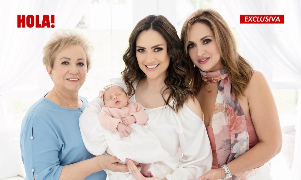 Michelle Galván welcomes her daughter Megan