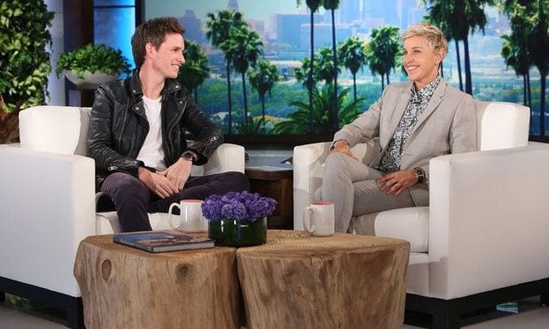 Eddie admitted to Ellen that his daughter doesn't sleep very well.
Photo: Michael Rozman / Warner Bros.