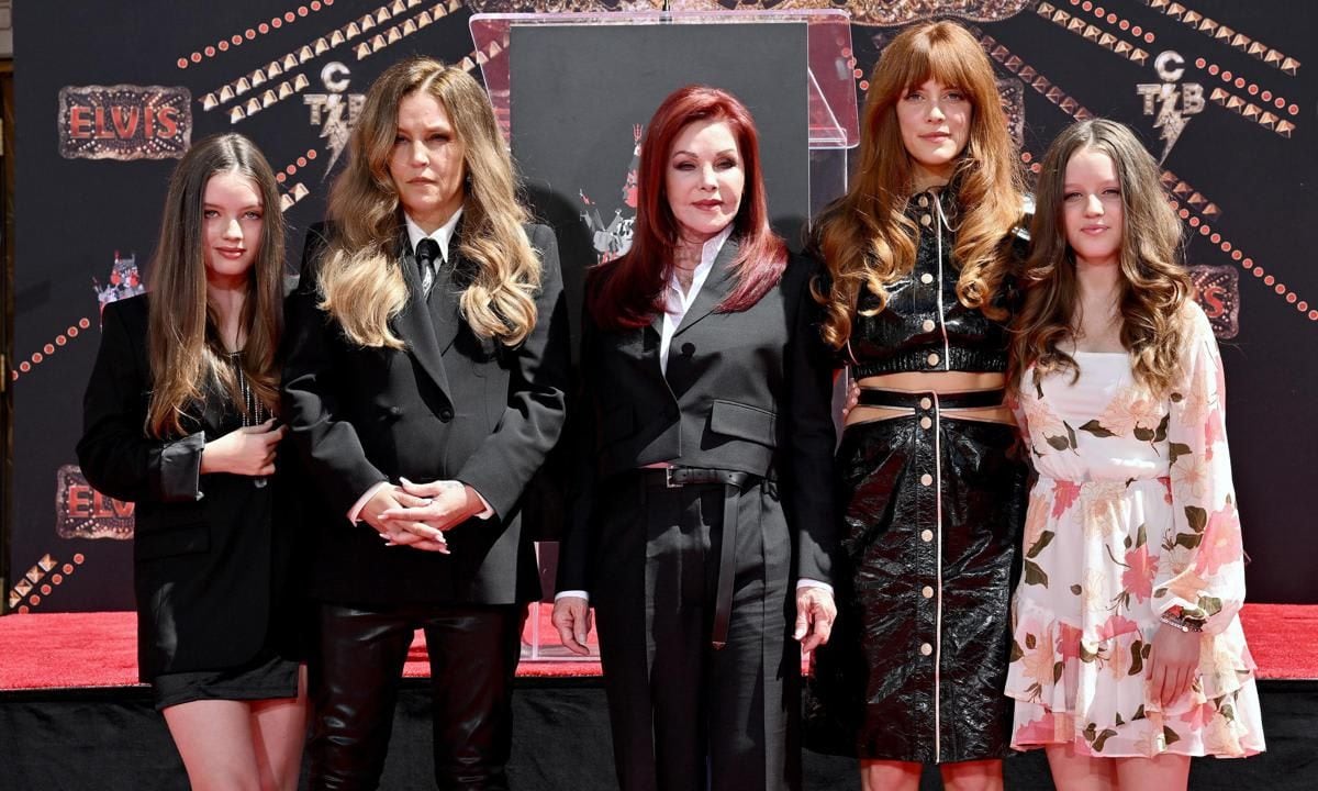 TCL Chinese Theatre Hosts Handprint Ceremony Honoring Priscilla Presley, Lisa Marie Presley And Riley Keough