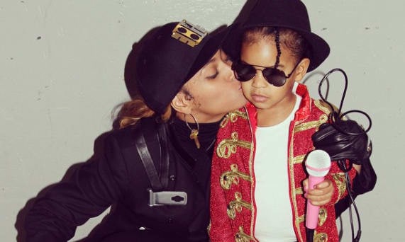 Beyonce and Blue Ivy Halloween