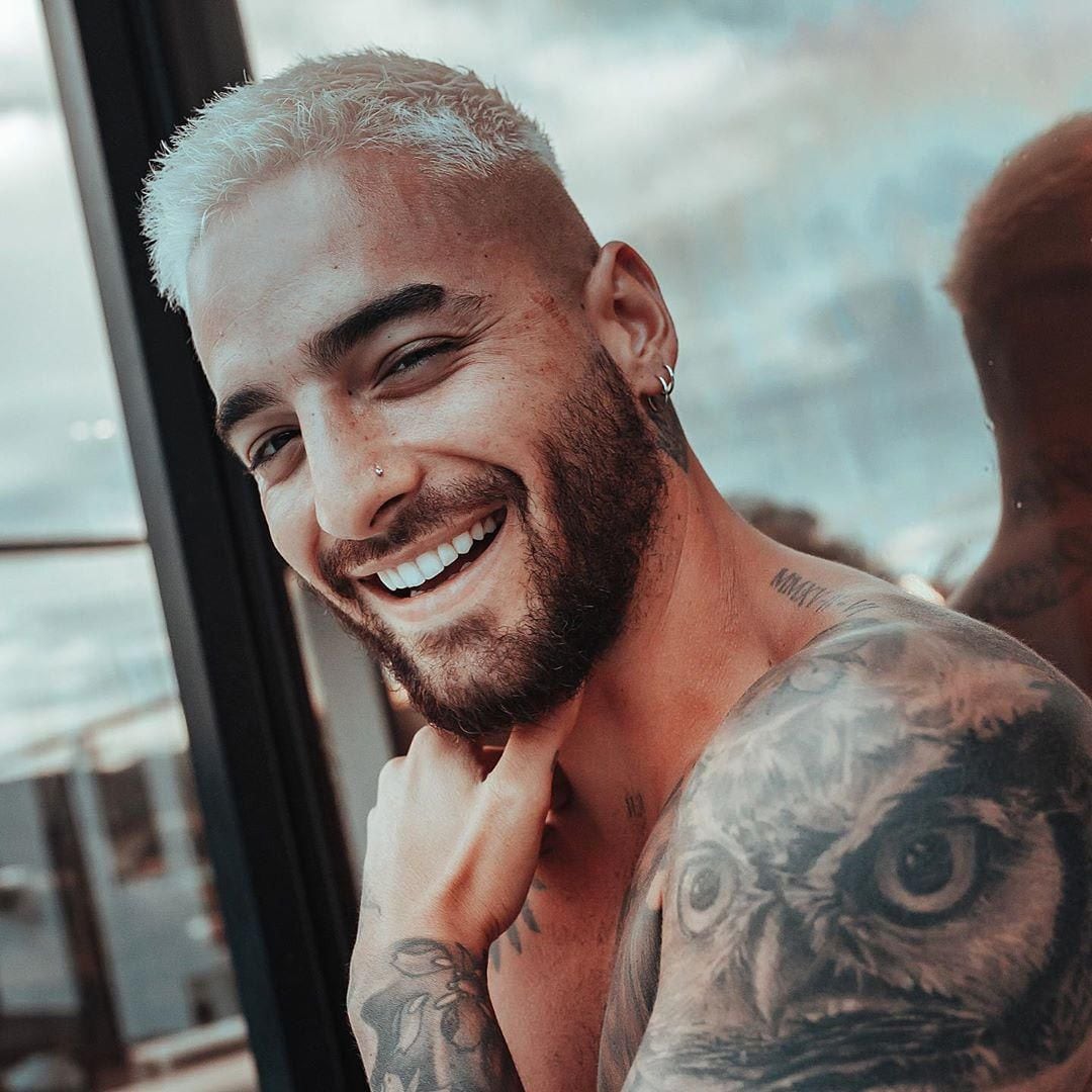 Maluma hair color