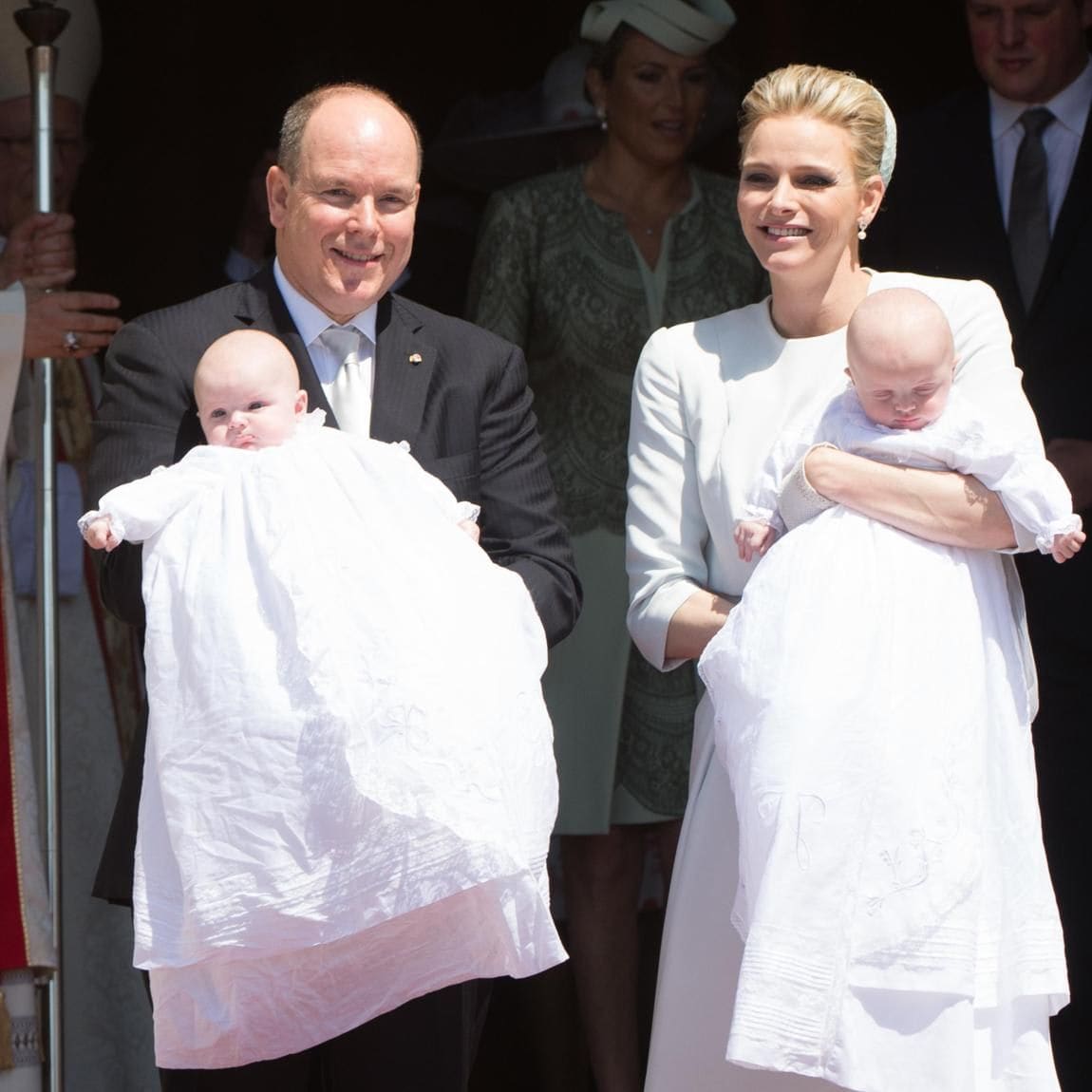 Monaco - Baptism Of The Princely Children at The Monaco Cathedral