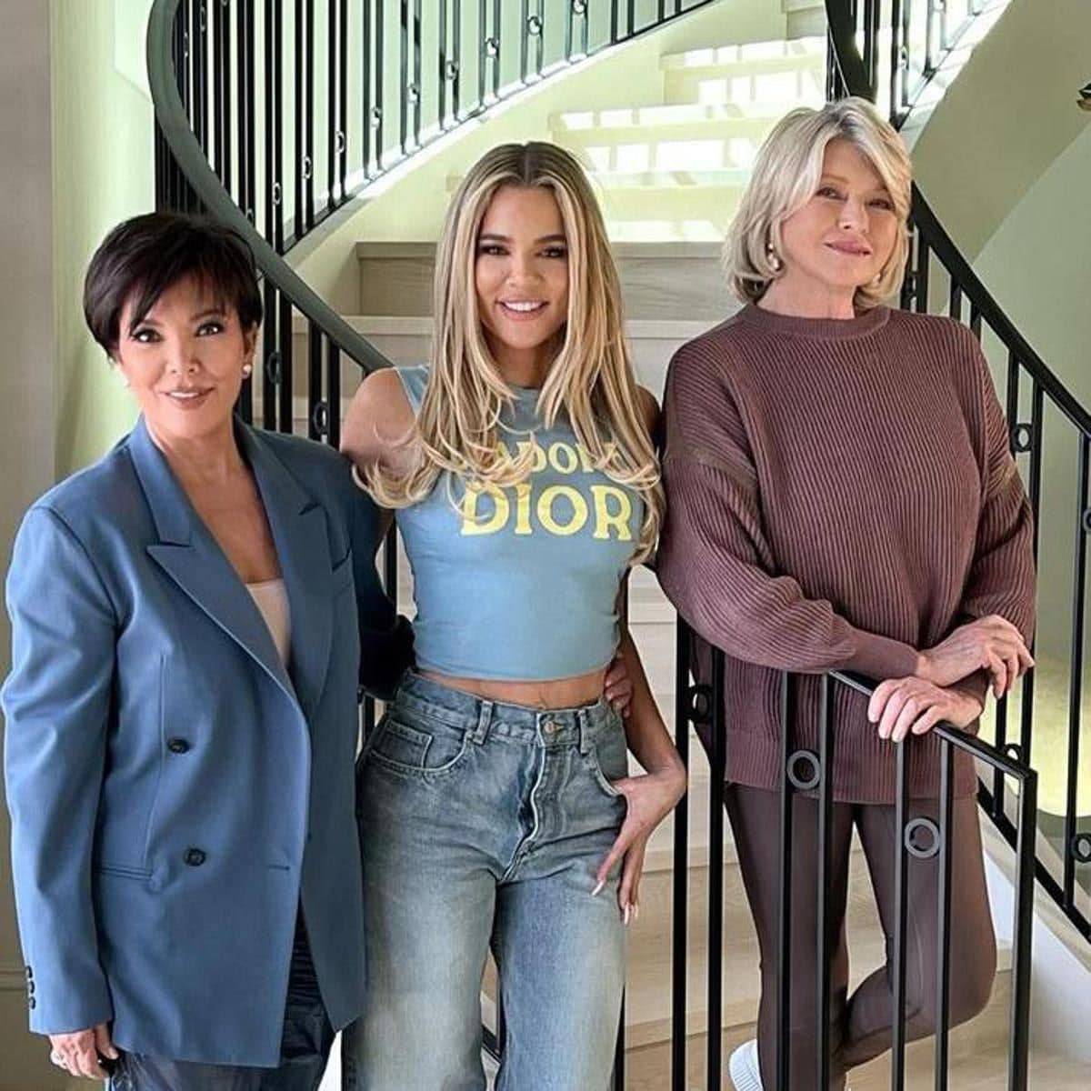 Khloe Kardashian, Martha Stewart, Kris Jenner