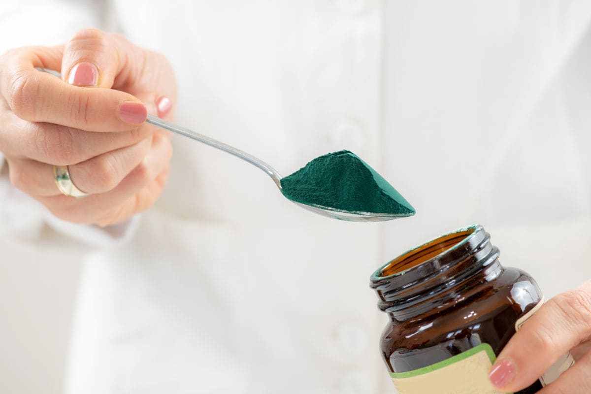 Spirulina cyanobacteria, a superfood is known for its health and nutrition benefits